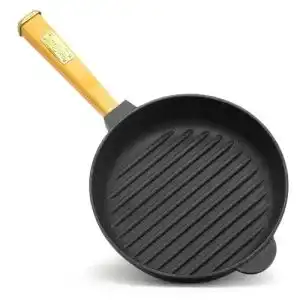 Biol Grillpfanne aus Gusseisen 24 cm von Brizoll