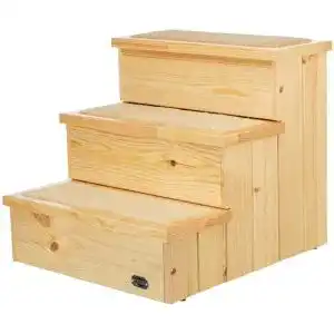 Katzentreppe Trixie 3943 PetStair, 40 x 38 x 45 cm, naturbelassen
