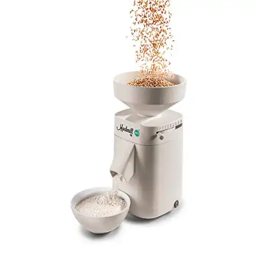 Elektrische Getreidemühle Mockmill 200 mit 600 Watt Leistung