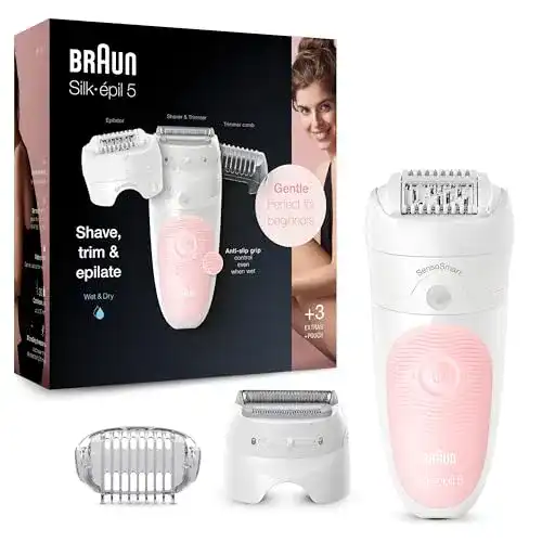 Braun Silk-épil 5 Epilierer für Damen zur Haarentfernung
