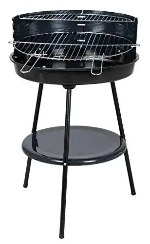 Tepro Holzkohlegrill Rundgrill Highland mit verchromtem Grillrost