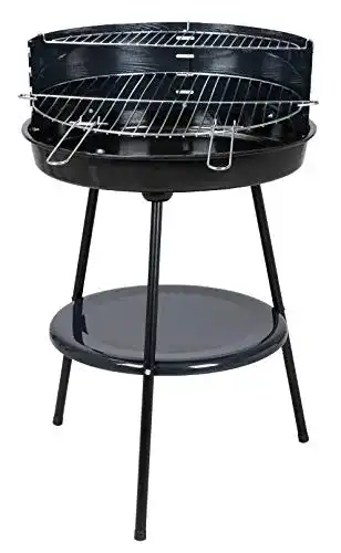Tepro Holzkohlegrill Rundgrill Highland mit verchromtem Grillrost