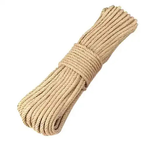 Hanfseil Boellruno 50m 6mm aus Jute für vielfältige Anwendungen
