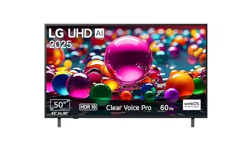 Fernseher bis 500 Euro LG 50UA75006LA 50 Zoll 4K UHD AI