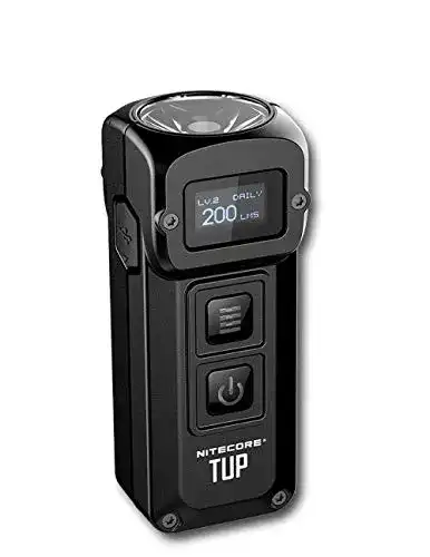 Nitecore TUP Mini Taschenlampe mit 1000 Lumen und OLED Display