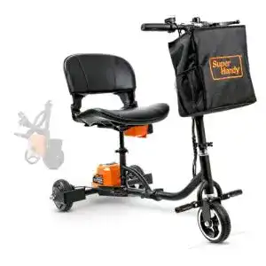 Elektro-Scooter mit Sitz SuperHandy 3 Räder faltbar für E-Mobilität