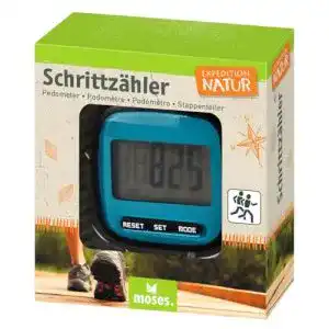 Schrittzähler moses. 9733, Mehrfarbig, Einheitsgröße