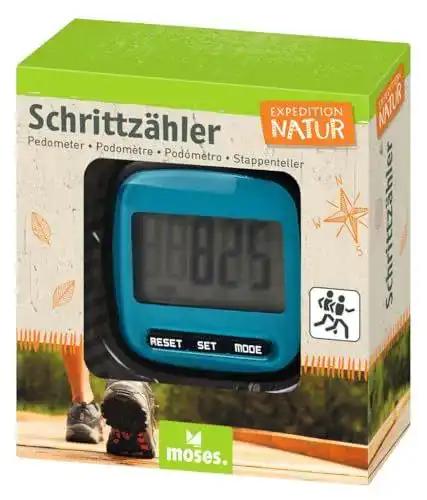 Schrittzähler moses. 9733, Mehrfarbig, Einheitsgröße