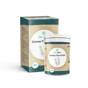 Go-Keto Ketone Teststreifen 25 Stück für Ketonmessung