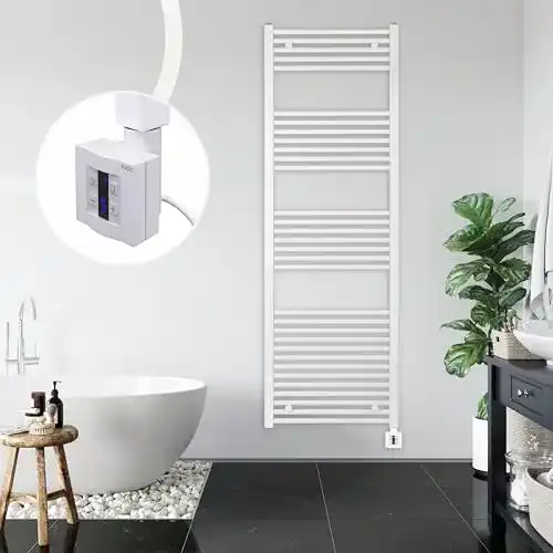 Elektrischer Badheizkörper Anapont mit Timer-Funktion und Spritzwasserschutz