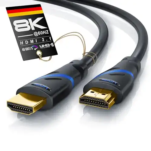 HDMI Kabel 2m Csl-Computer 8k HDMI 2.1 zertifiziert