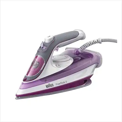 Bügeleisen Braun TexStyle 5 Dampfbügeleisen SI 5037 VI mit Freeglide 3D