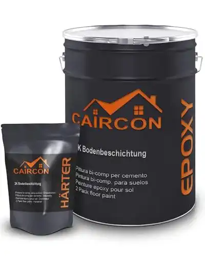 Betonbodenfarbe Caircon 2K Epoxidharz Bodenbeschichtung für Garage