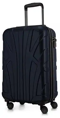 Suitline Handgepäck Hartschalenkoffer Trolley für Reisen