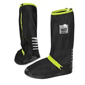 Überschuhe Perletti Schwarz wasserdicht rutschfest für Outdoor-Aktivitäten