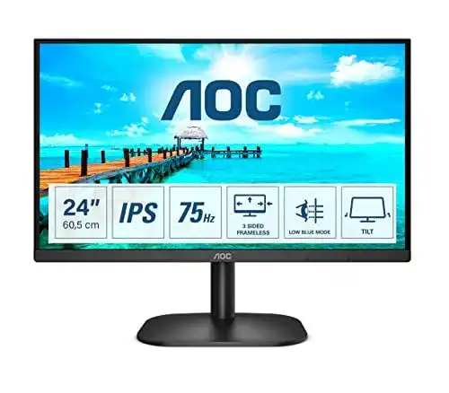 AOC 24B2XH 24 Zoll FHD Monitor mit 1920×1080 Auflösung