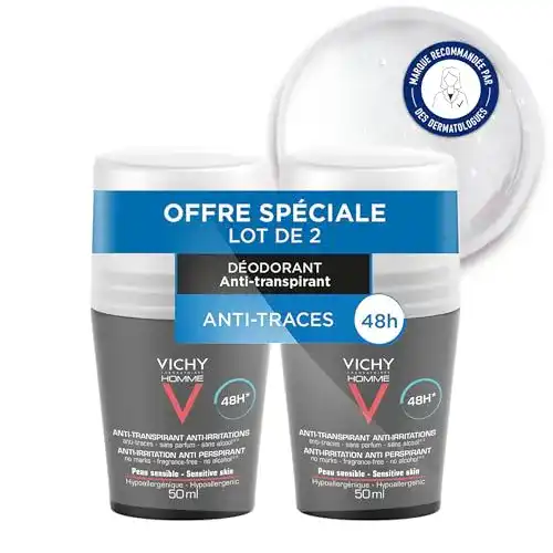 Deo-Roller für Herren von Vichy Anti-Transpirant mit 48 Stunden Wirkung