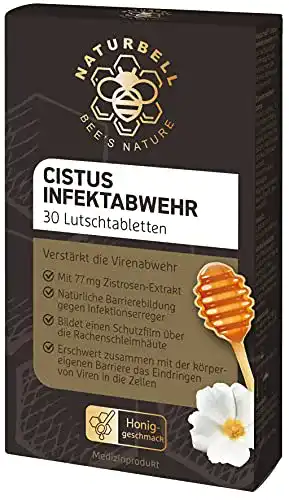 Cistus Kapseln Naturbell zur Infektabwehr Lutschtabletten mit Zistrose