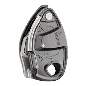 Sicherungsgerät Petzl GRIGRI+ für Klettern – Unisex, Grau, Einheitsgröße