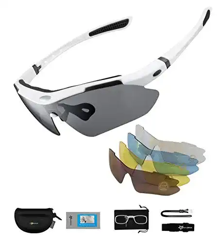 Fahrradbrille mit polarisierten Gläsern von Rockbros