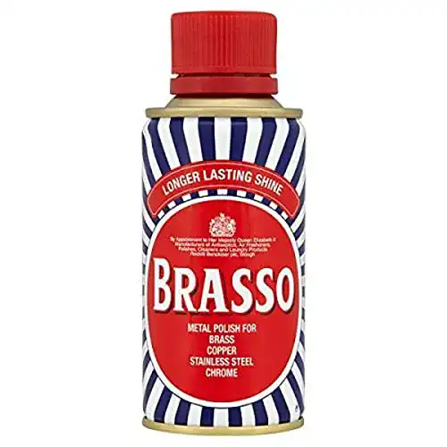 Brasso Metallreiniger für Messing, Kupfer, Edelstahl und Chrom 175ml