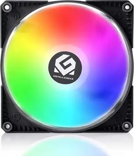 140 mm Lüfter MetallicGear Skiron Serie mit D-RGB-Beleuchtung
