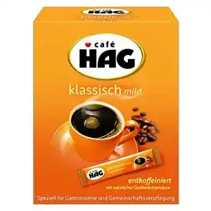 Kaffee-Sticks von Jacobs Café HAG für milden koffeinfreien Genuss