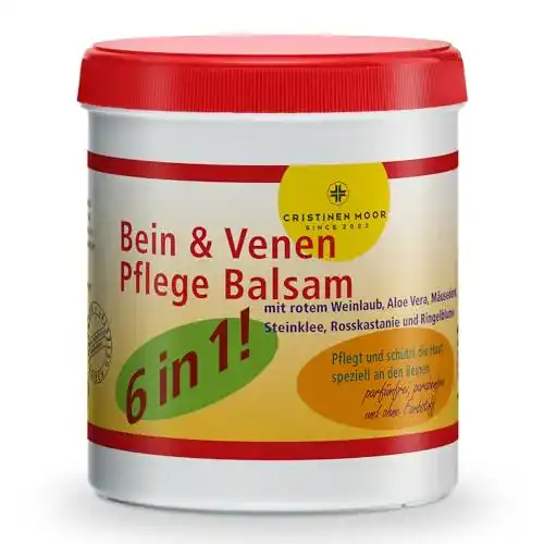 Venensalbe CristinenMoor Balsam 500 ml für Bein- und Venenpflege