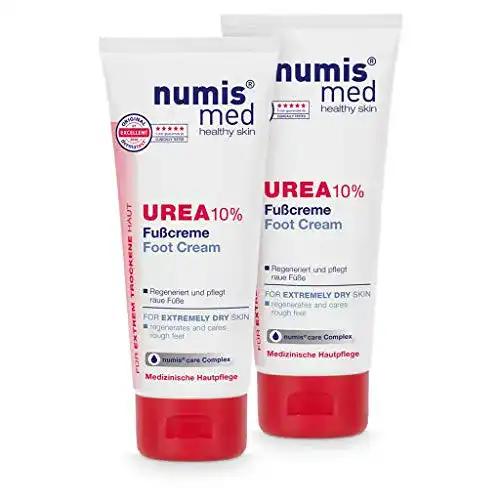 Urea Fußcreme mit 10% Urea von numis med im 2er Pack