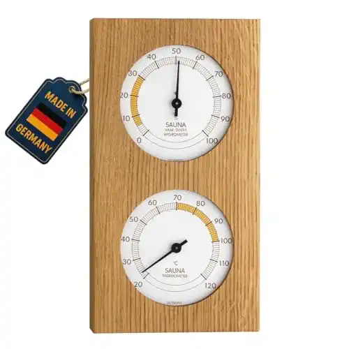 Sauna Thermometer TFA Dostmann analog für Temperaturmessung