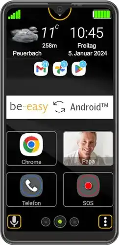 Senioren Smartphone Beafon M6s Premium mit 4G und Android 10