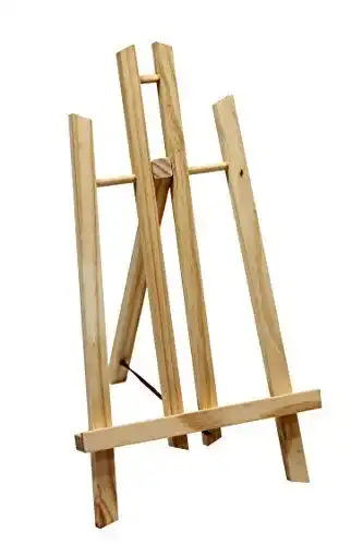 Tischstaffelei für Kinder – 40 cm hoch aus Kiefernholz