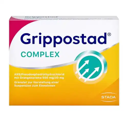 Erkältungsmedikamente Grippostad Complex Trinkgranulat mit Acetylsalicylsäure