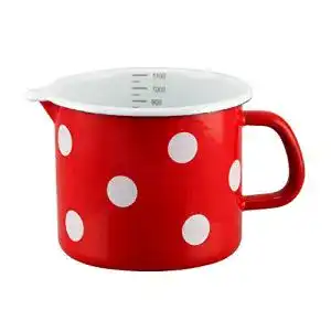 Emaille Milchtopf Münder Emaille – Schnabeltopf mit 1,1 Litern