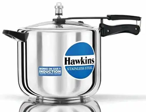 Schnellkochtopf 10 Liter Hawkins D40 aus Edelstahl