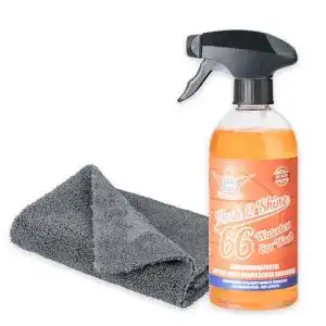 Autoshampoo Shinykings Wash&Shine 66 wasserlos für Fahrzeuge