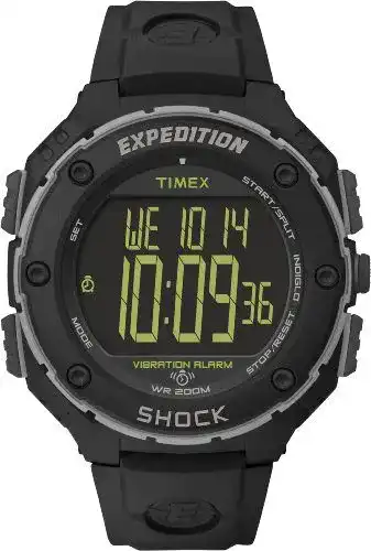 Armbanduhr mit Vibrationsalarm Timex Expedition Shock XL Herren 50mm