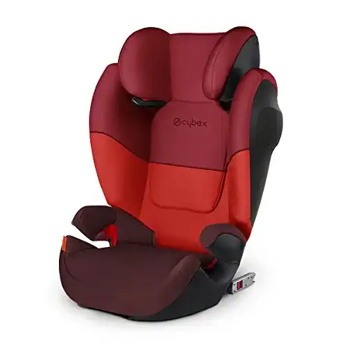 Cybex Silver Solution M-fix SL Kindersitz Gruppe 2/3, Rumba Rot