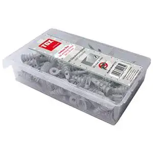 Gipskartondübel Tox Sortiment Indoor Box mit Spiral 32 mm und Schraube