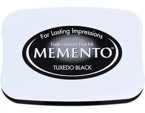 Stempelkissen Tsukineko Tuxedo Black Memento in Vollgröße