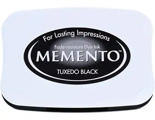 Stempelkissen Tsukineko Tuxedo Black Memento in Vollgröße
