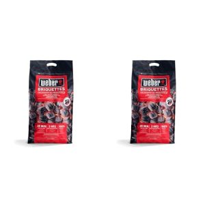 Grillbrikett Weber 1759180 Holzkohlebriketts, 40,5 x 35 x 17 cm