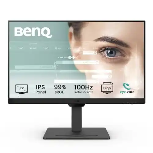 Höhenverstellbarer Benq GW2790T 27 Zoll IPS Monitor mit 1080p FHD