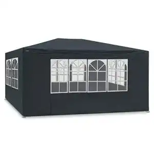 MaxxGarden Pavillon 3×4 m Gartenzelt und Partyzelt für Gartenfeiern