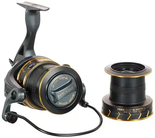 Penn Surfblaster III Longcast Angelrolle für Spinnfischen im Salzwasser