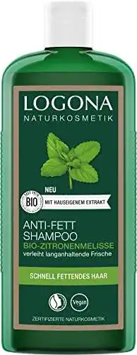 Logona Anti-Fett Shampoo für schnell fettendes Haar, 250 ml