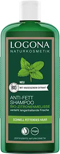 Logona Anti-Fett Shampoo für schnell fettendes Haar, 250 ml