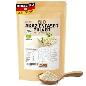 Akazienfaser Bio 250g – Lösliche Ballaststoffe aus Acacia Fiber
