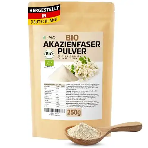 Akazienfaser Bio 250g – Lösliche Ballaststoffe aus Acacia Fiber