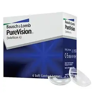 Bausch + Lomb PureVision Monatslinsen – Sphärische Kontaktlinsen
